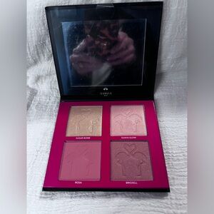 Shaina B Miami Blush and Highlight Palette tested 1x